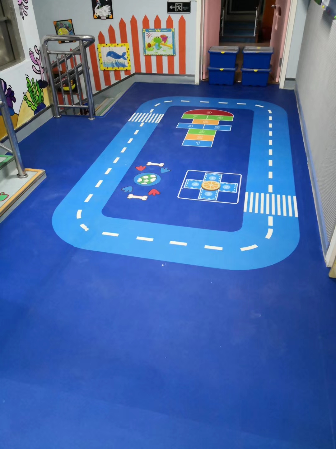 九瑞幼儿园专用环保PVC地板助力孩子健康成长