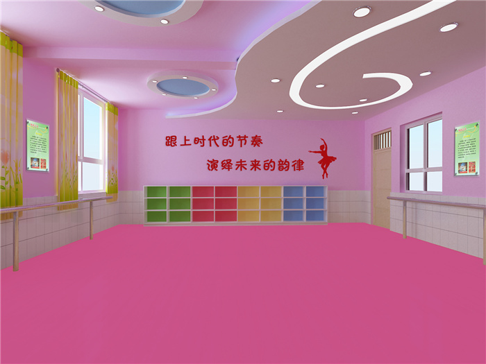 幼儿园PVC地板呵护儿童健康成长