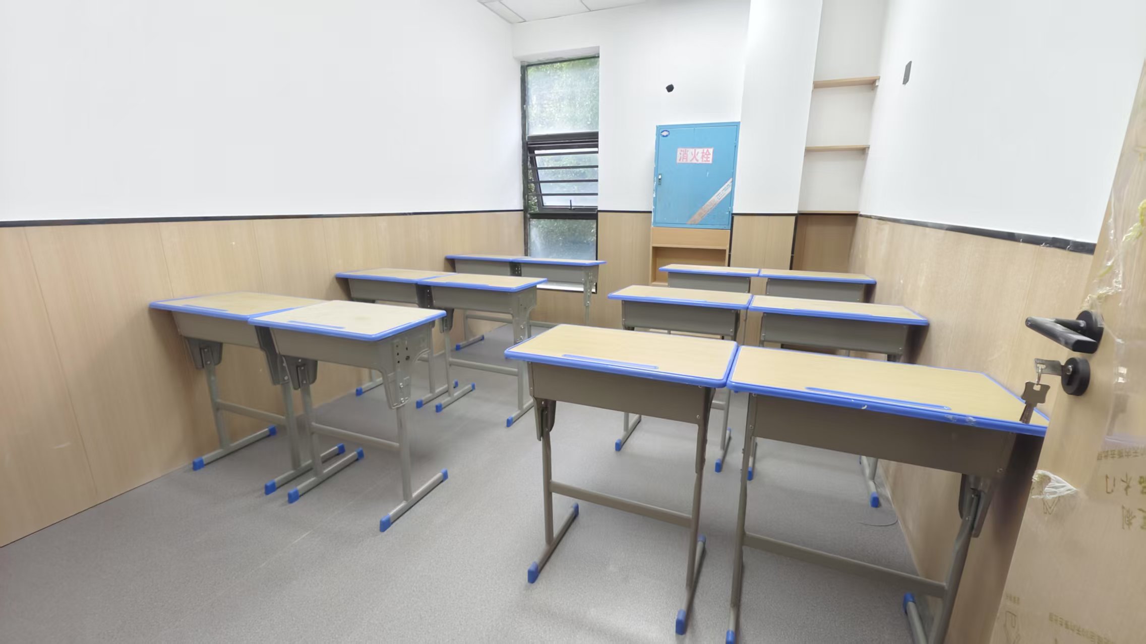 托管中心PVC塑胶地板工程案例展示封面